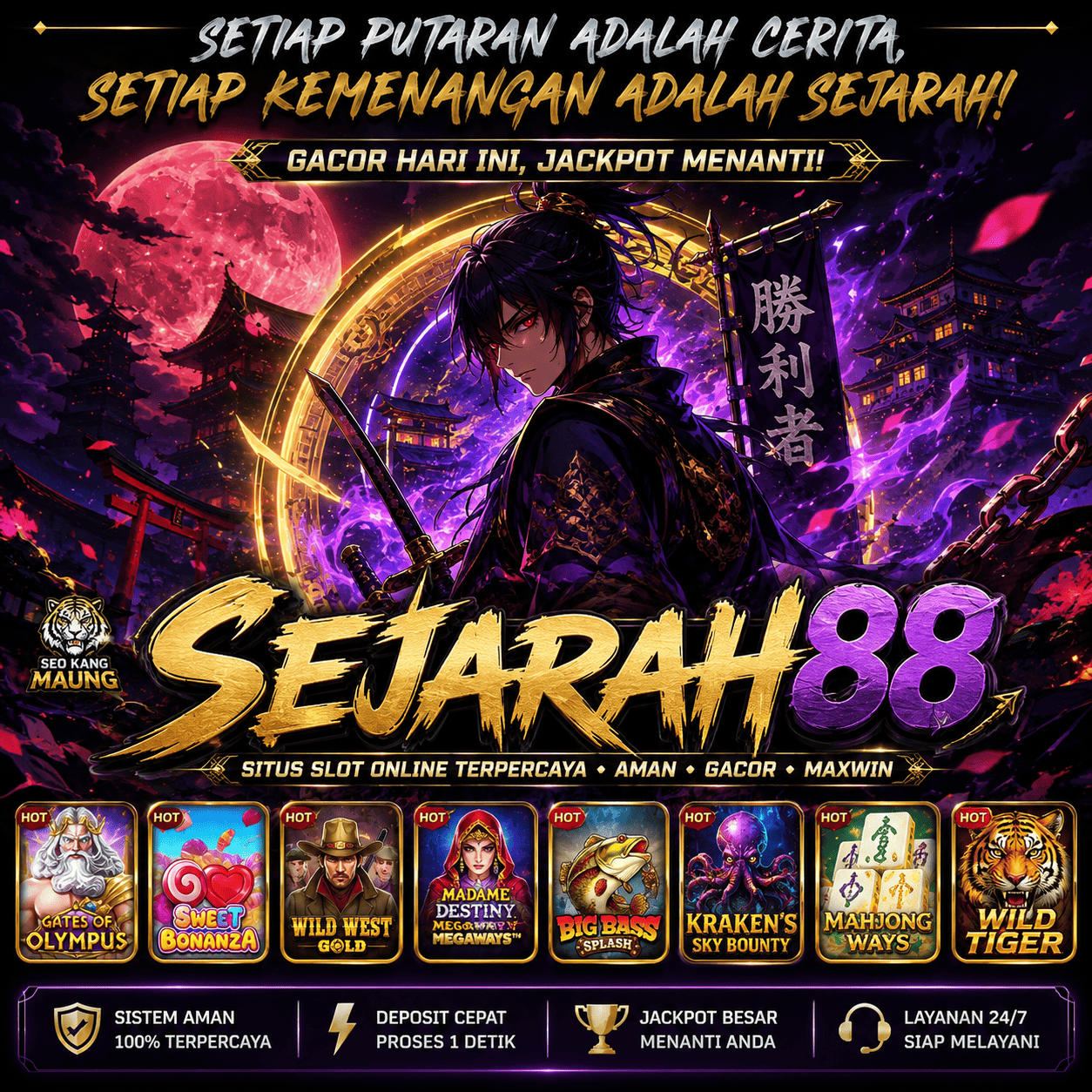 SEJARAH88 | PLATFORM GAME ONLINE FAVORIT DENGAN JACKPOT DAN MAXWIN PALING DIBURU by Hey siriusly